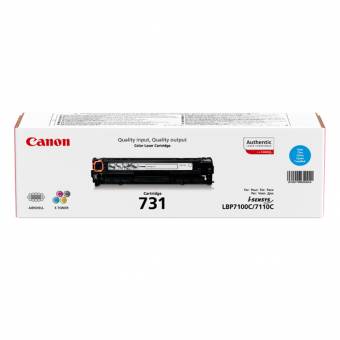 Картридж Canon 6271B002 731C оригинальный синий для принтеров Canon i-Sensys LBP7100 | Canon i-Sensys LBP7110 | Canon i-SensysMF8230cn | Canon i-SensysMF8280cw