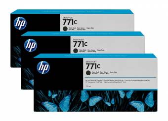 Картридж HP B6Y31A CR250A (771c) оригинальный чёрный для принтеров HP DesignJet Z6200