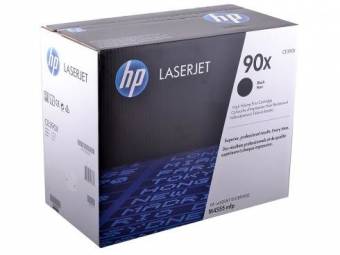 Картридж HP CE390X 90X оригинальный чёрный для принтеров HP LaserJet Enterprise M4555 mfp