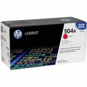 Картридж HP CE253A 504A оригинальный красный для принтеров HP LASERJET CM3530 | HP LASERJET CM3530fs | HP LASERJET CM3530fs MFP | HP LASERJET CP3520 | HP LASERJET CP3525 | HP LASERJET CP3525dn | HP LASERJET CP3525n | HP LASERJET CP3525x