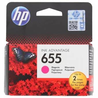 Картридж HP CZ111AE 655 оригинальный красный для принтеров HP DeskJet Ink Advantage 6525 | HP DeskJet Ink Advantage 4615 | HP DeskJet Ink Advantage 4625 e-AiO | HP DeskJet Ink Advantage 5525 | HP DeskJet Ink Advantage 3525 | HP Deskjet Ink Advantage 6625