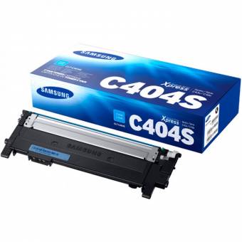 Картридж Samsung CLT-C404S оригинальный голубой для принтеров Samsung C430 | Samsung C430W | Samsung C480FW | Samsung C480W