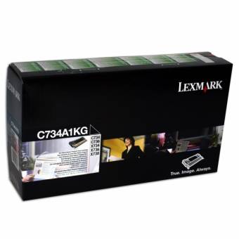 Картридж Lexmark C734A1KG оригинальный чёрный для принтеров Lexmark X734DE | Lexmark C734DN | Lexmark C734DTN | Lexmark C734DW | Lexmark C734N | Lexmark X736DE | Lexmark C736DN | Lexmark C736DTN | Lexmark C736N | Lexmark X738DE | Lexmark X738DTE