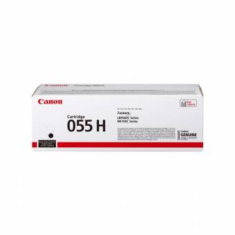 Картридж Canon 3020C002 055HBk оригинальный чёрный для принтеров Canon i-Sensys LBP660C Series | Canon Color imageCLASS MF740C Series