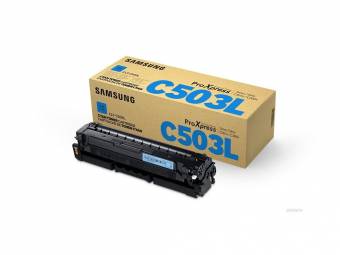 Картридж Samsung CLT-C503L оригинальный голубой для принтеров Samsung ProXpress C3010ND | Samsung C3060FR