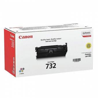 Картридж Canon 6260B002 732 Y оригинальный желтый для принтеров Canon i-Sensys LBP7780Cx