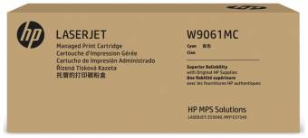 Картридж HP W9061MC оригинальный синий для принтеров HP Color LaserJet Managed E55040 | HP Color LaserJet Managed E57540 MFP