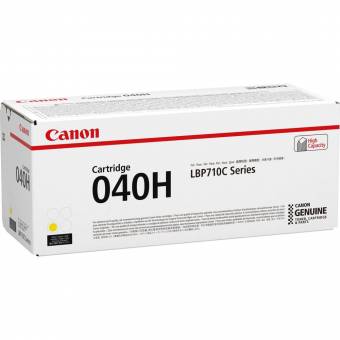 Картридж Canon 0455C001 040H Y оригинальный желтый для принтеров Canon i-Sensys LBP710C Series