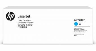 Картридж HP W2001XC оригинальный синий для принтеров HP Laserjet Enterprise M752