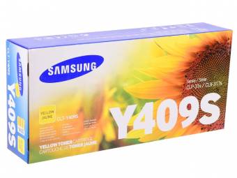 Картридж Samsung CLT-Y409S оригинальный желтый для принтеров Samsung CLP-32X | Samsung CLX-318X