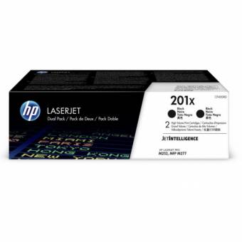 Комплект картриджей HP CF400XD 201X оригинальный чёрный для принтеров HP Laserjet Pro M252 | HP Laserjet Pro MFP M277