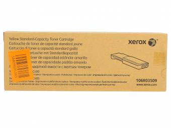 Картридж Xerox 106R03509 оригинальный желтый для принтеров Xerox VersaLink C400 | Xerox VersaLink C405