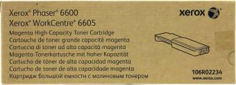 Картридж Xerox 106R02234 оригинальный красный для принтеров Xerox Phaser 6600 | Xerox WorkCentre 6605