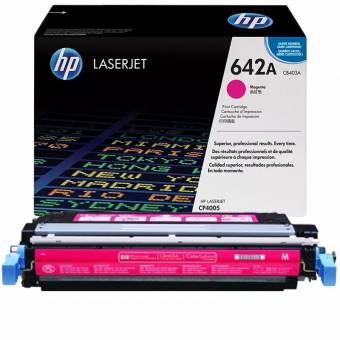 Картридж HP CB403A 642A оригинальный красный для принтеров HP LASERJET CP4005