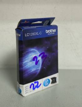 Уцен. Brother LC1280XL-C оригинальный
