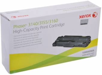 Картридж Xerox 108R00909 оригинальный для принтеров Xerox Phaser 3140, Xerox Phaser 3155, Xerox Phaser 3160