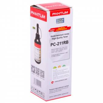 Заправочный комплект Pantum PC-211RB оригинальный чёрный для принтеров Pantum P2200 | Pantum P2207 | Pantum P2507 | Pantum P2500W | Pantum M6500 | Pantum M6607