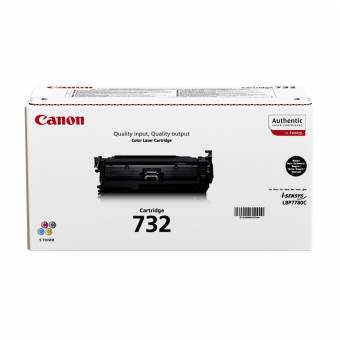 Картридж Canon 6263B002 732 Bk оригинальный чёрный для принтеров Canon i-Sensys LBP7780Cx